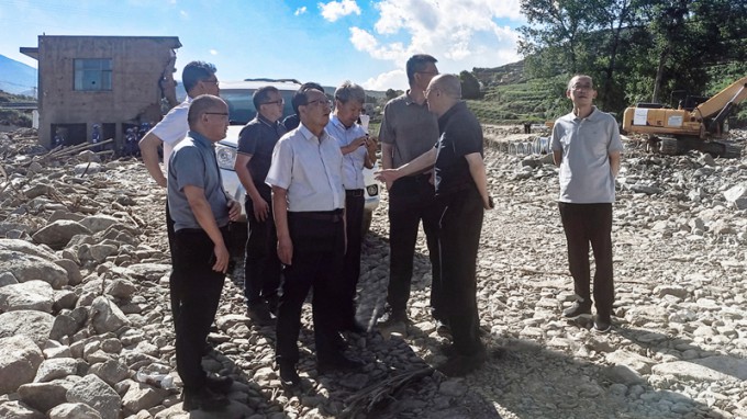 張佩峰 陳一夫赴榆中縣督導(dǎo)災(zāi)害評(píng)估及災(zāi)后重建技術(shù)咨詢服務(wù)工作