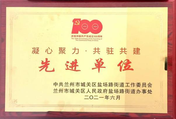 規(guī)劃設(shè)計院第一黨支部榮獲“凝心聚力·共駐共建”先進(jìn)單位榮譽(yù)稱號